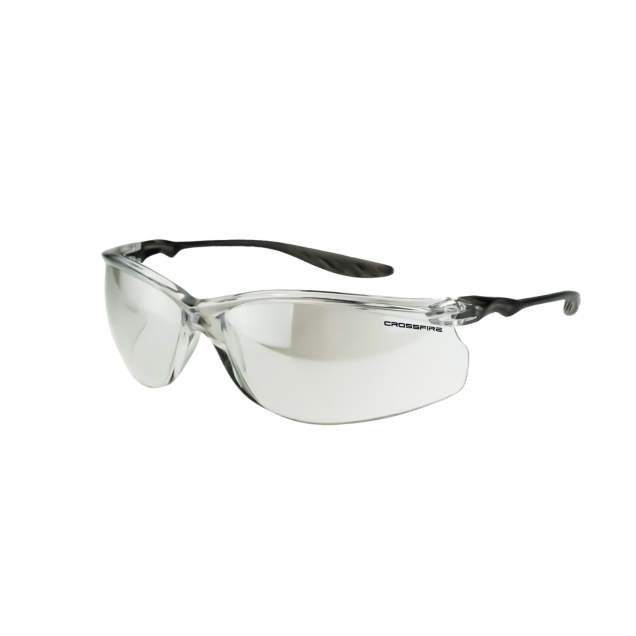 Crossfire 24Seven® Performance Safety Eyewear - Crystal Indoor/Outdoor Frame - Indoor/Outdoor Lens