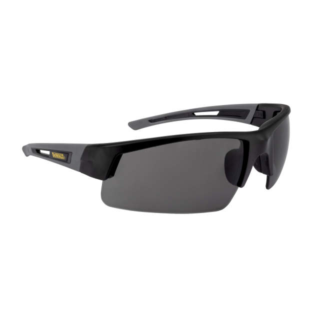 DEWALT DPG100 Crosscut® Protective Eyewear - Black Frame - Smoke Lens