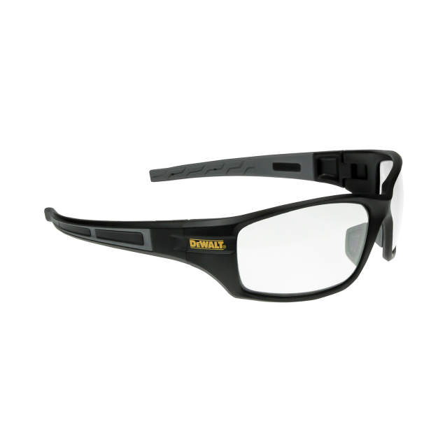 DEWALT DPG101 Auger® Protective Eyewear - Black Frame - Clear Lens