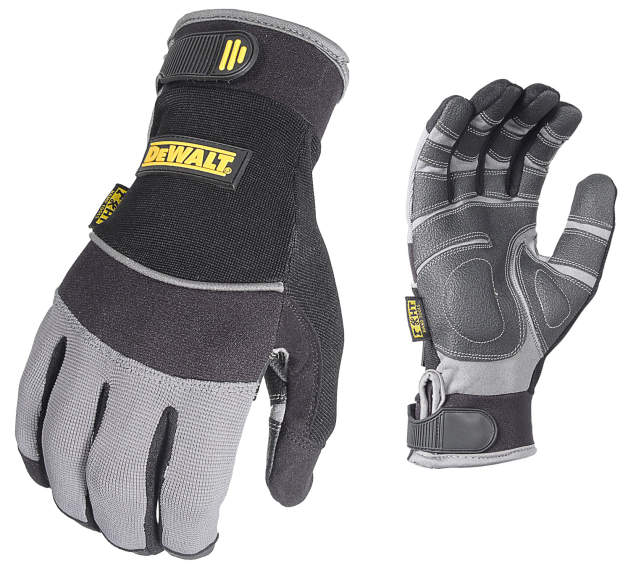 DEWALT DPG210 PVC Padded Palm Heavy Utility Glove - Size M