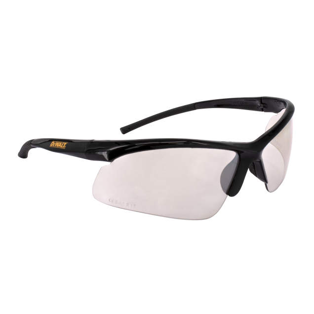DEWALT DPG51 Radius™ Protective Eyewear - Black Frame - Indoor/Outdoor Lens