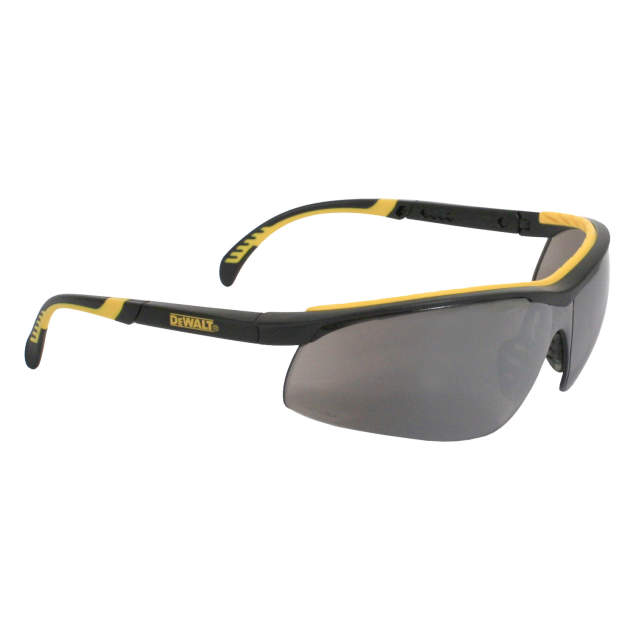 DEWALT DPG55 DC™ Protective Eyewear - Black Frame - Silver Mirror Lens