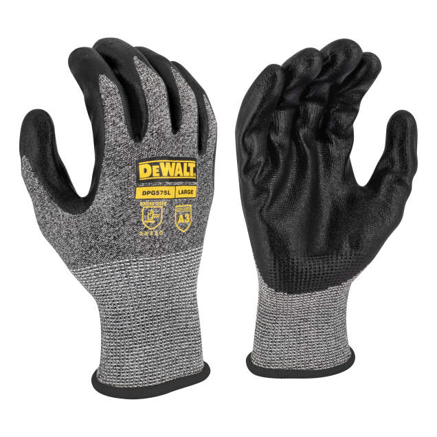 DEWALT DPG575 Foam Nitrile A3 Cut Glove - Size L