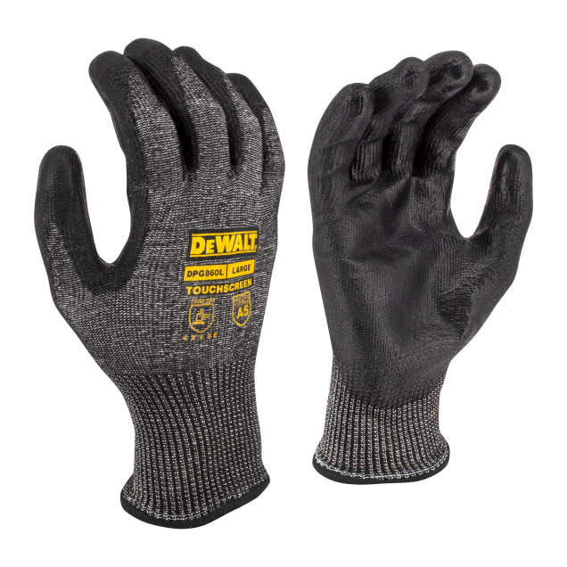 DEWALT DPG860 Touchscreen Nitrile A5 Cut Glove - Size XL