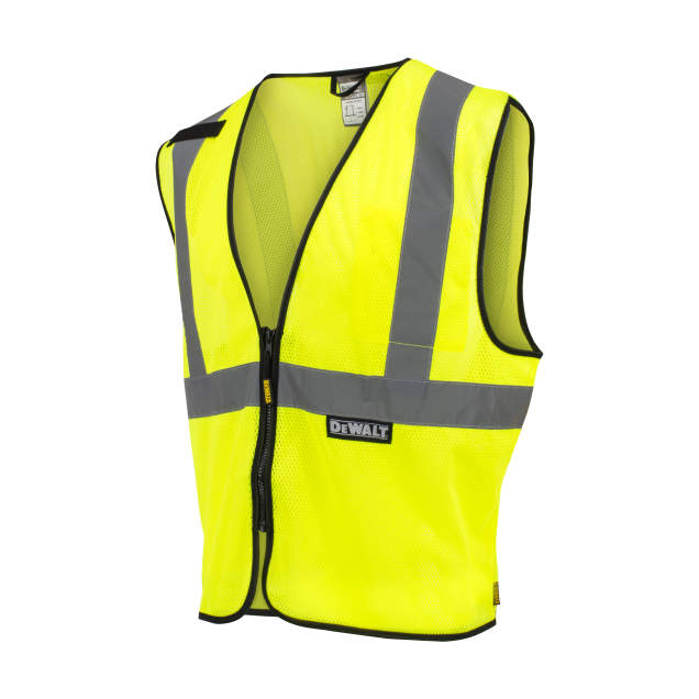 DEWALT DSV220 Class 2 Economy Mesh Vest - Green - Size M