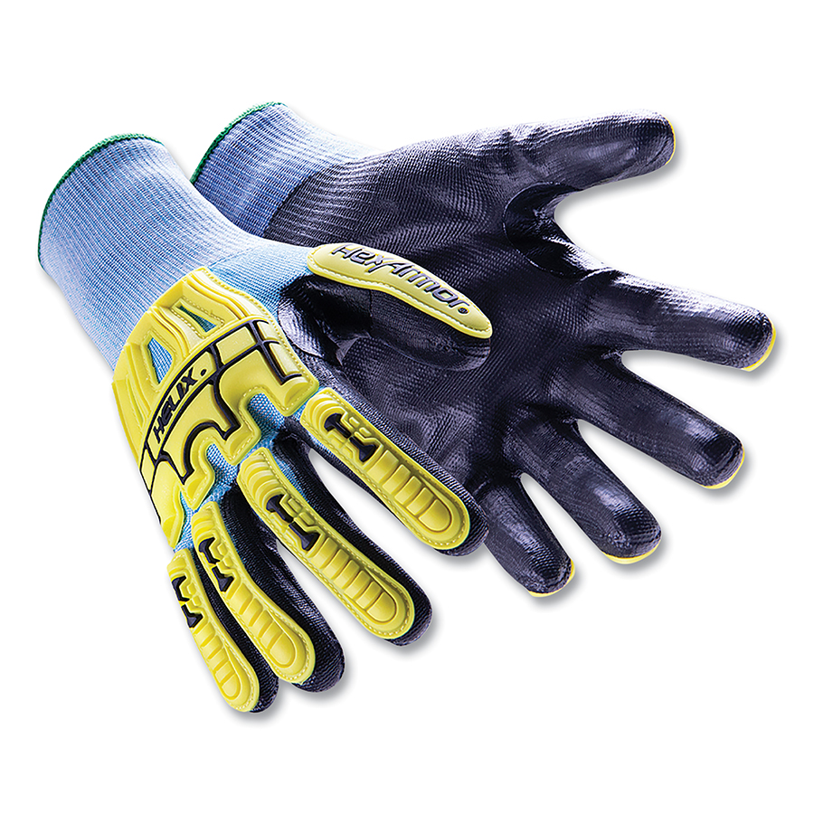 HexArmor A5 15G HPPE GLASS BLENDIMPACT PU DIP L 9