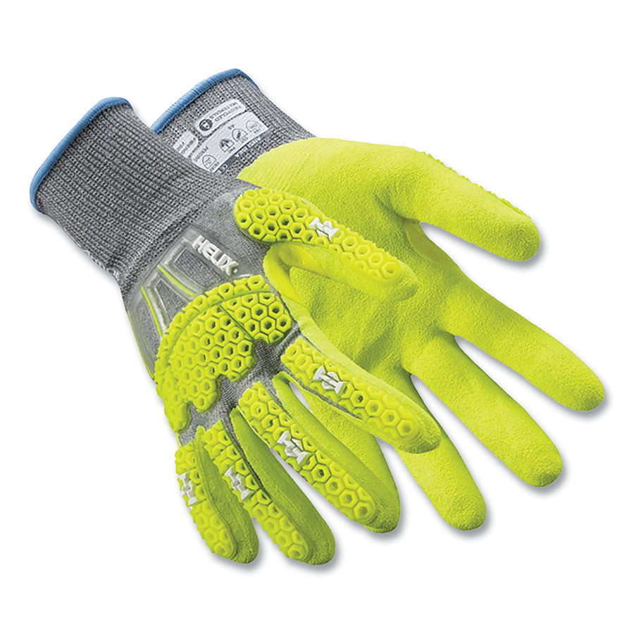 HexArmor 18G A6 HPPE/NYLON GRAY SHELL HIVIS TPR IMPACT S