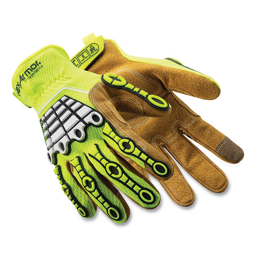 HexArmor CHROME SERIES 4091IMP GLOVE PAIR SIZE L