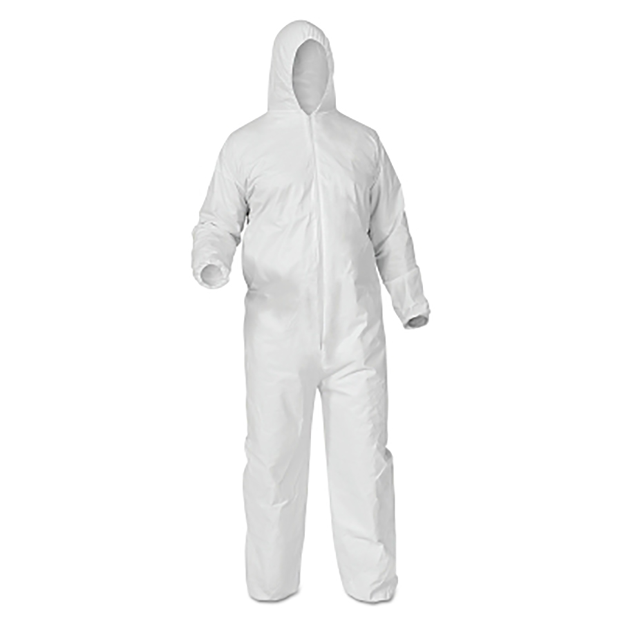 KleenGuard KLEENGUARD A35 COVERALLHOODED SIZE L CA/25