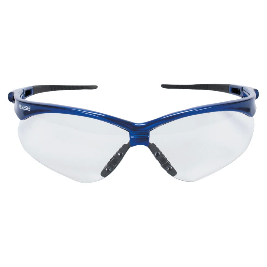 KleenGuard NEMESIS SAFETY GLASSES CL A-F LENSES W/MET BL FR