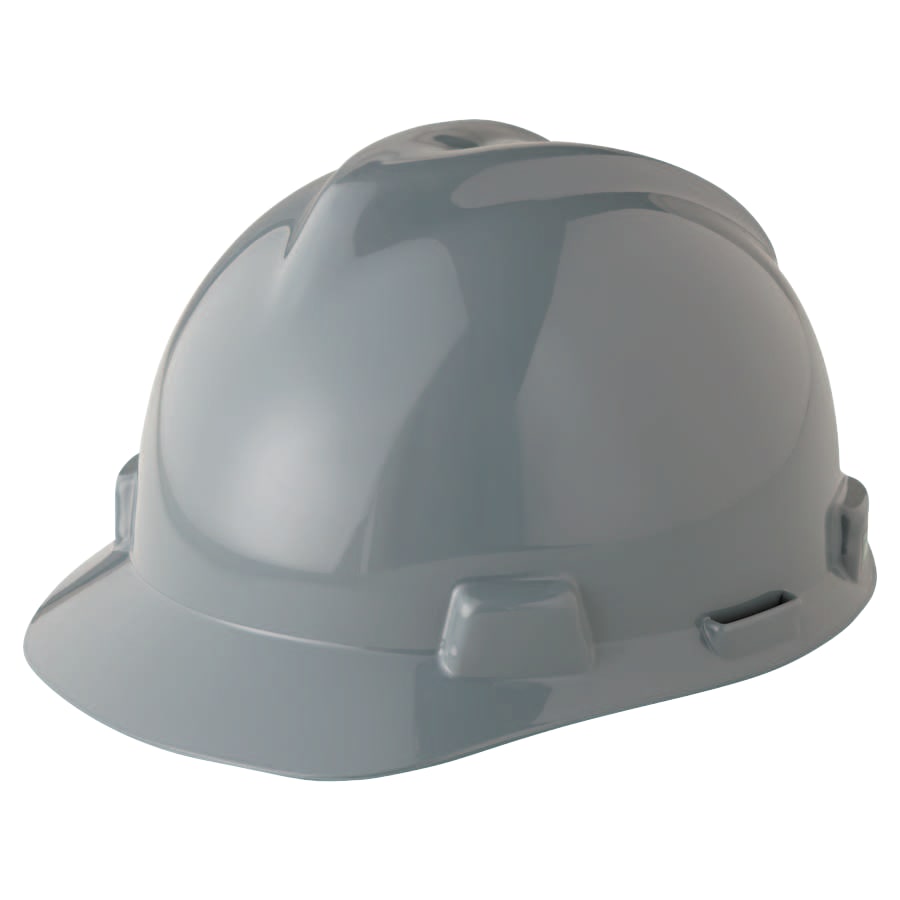 MSA GRAY V-GARD HARD CAP