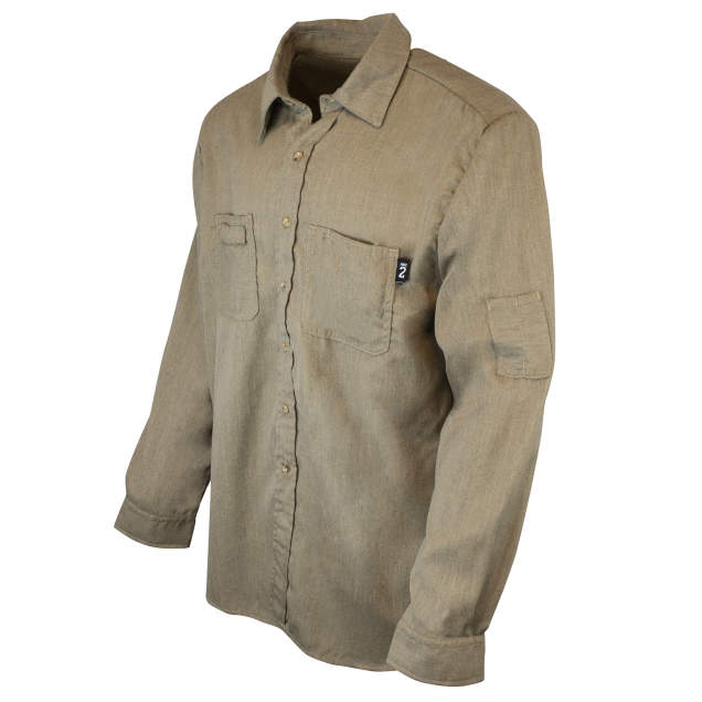 Neese VDH5SH DH Air™ 5.5 oz Breathable Vented Back FR Shirt (CAT 2) - Khaki - M