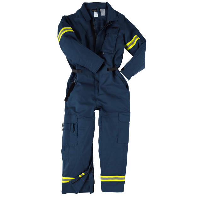 Neese VI9CAE 9 oz Indura® FR Extrication Coverall (CAT 2) - Navy - Size 2X