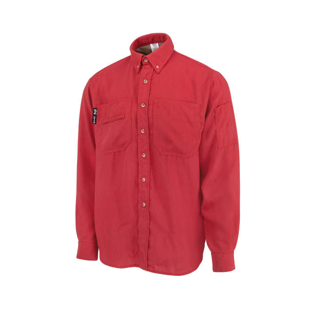 Neese VTS5VSH Tecasafe® One 5.7 oz Vented FR Shirt - Red - Size 2X