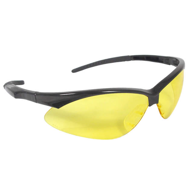 Radians Rad-Apocalypse™ Safety Eyewear - Black Frame - Amber Lens