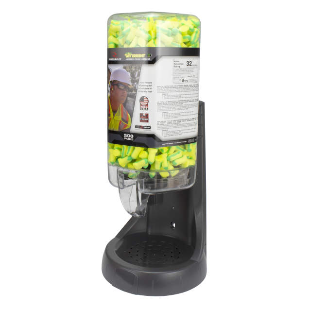 Radians Refillable Dispenser with Deterrent® FP34 Plugs - 500 Pair