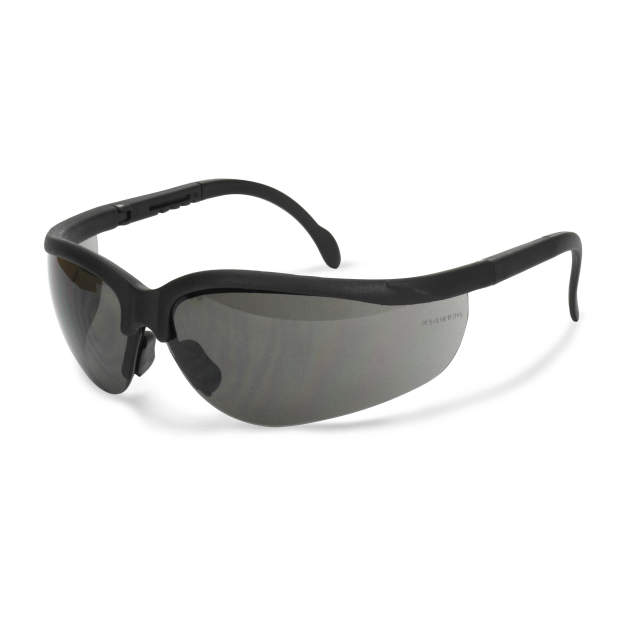 Radians Journey® Safety Eyewear - Black Frame - Smoke Lens