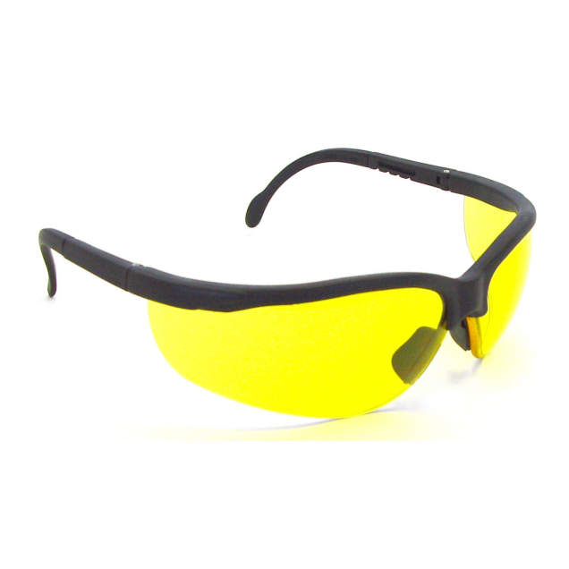 Radians Journey® Safety Eyewear - Black Frame - Amber Lens