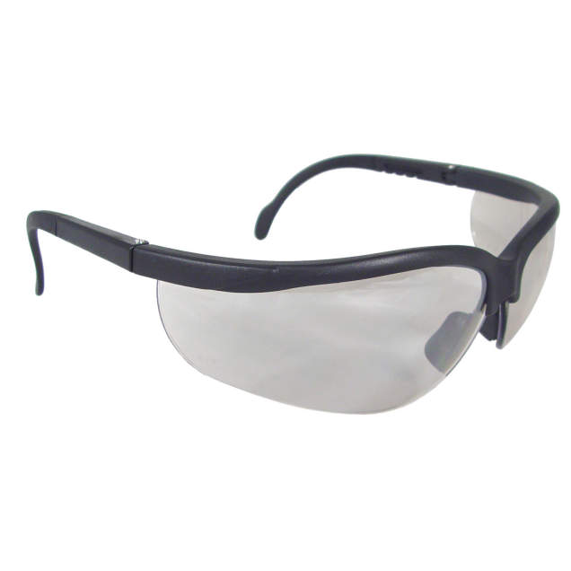 Radians Journey® Safety Eyewear - Black Frame - Indoor/Outdoor Anti-Fog Lens
