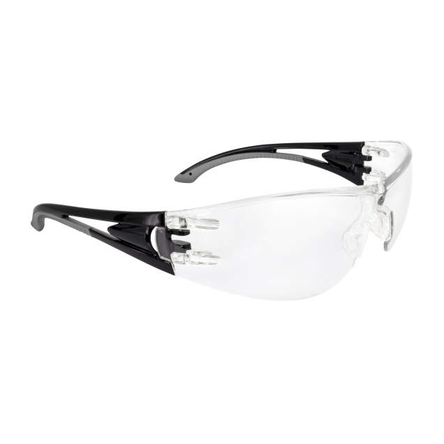 Radians Optima™ IQ - IQuity Anti-Fog Safety Eyewear - Black Frame - Clear IQ Anti-Fog Lens