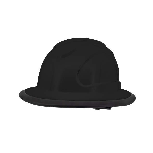 Radians RHJ6 The Judge™ Type I Class G & E Full Brim Hard Hat - Black