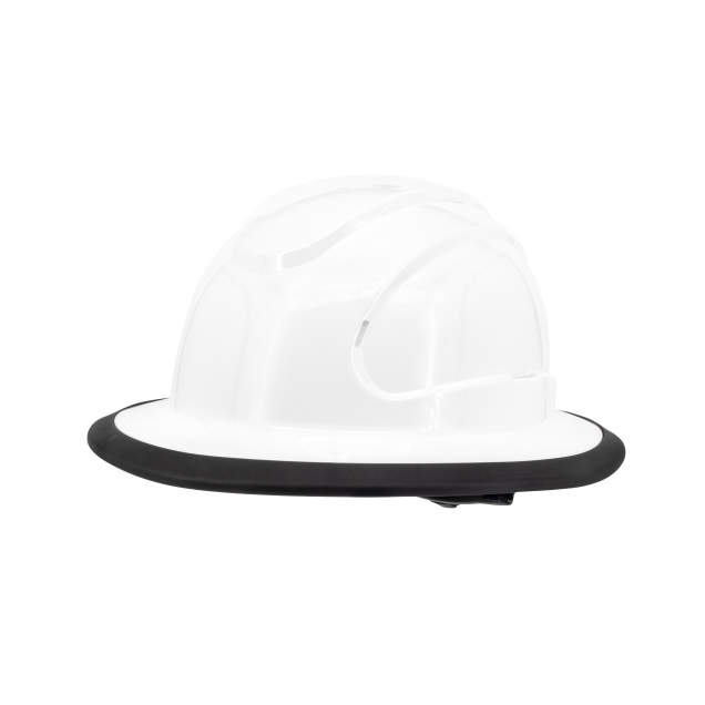 Radians RHJ6 The Judge™ Type I Class G & E Full Brim Hard Hat - White
