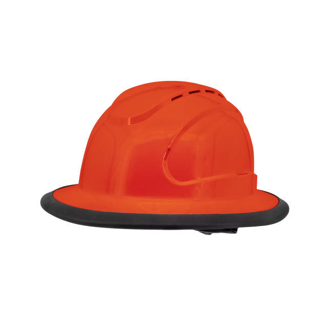 Radians RHJV6 The Judge™ Type I Class C Vented Full Brim Hard Hat - Hi-Vis Orange