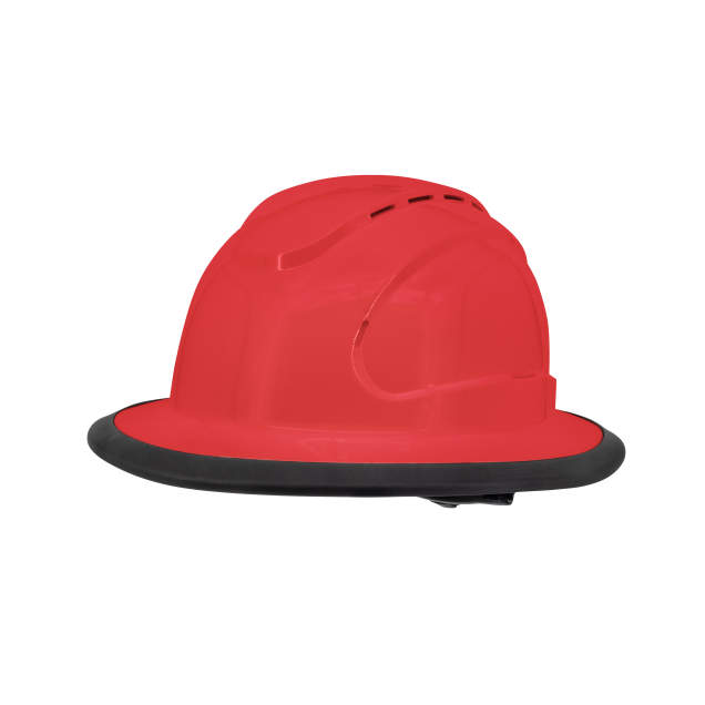 Radians RHJV6 The Judge™ Type I Class C Vented Full Brim Hard Hat - Red