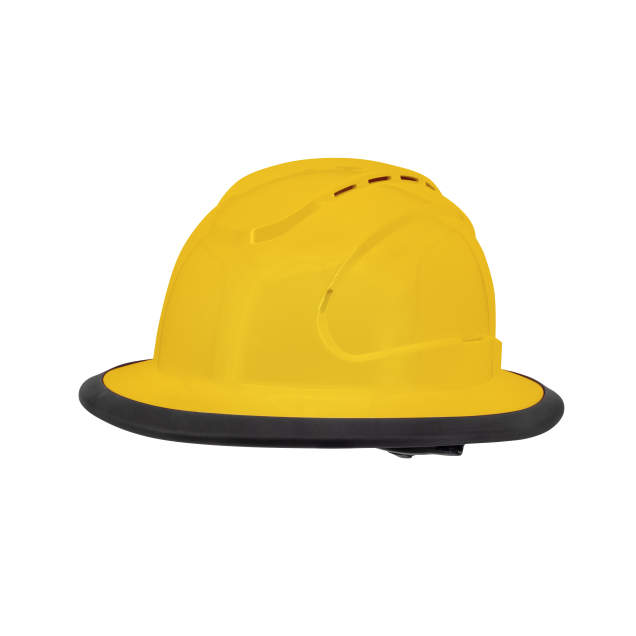 Radians RHJV6 The Judge™ Type I Class C Vented Full Brim Hard Hat - Yellow