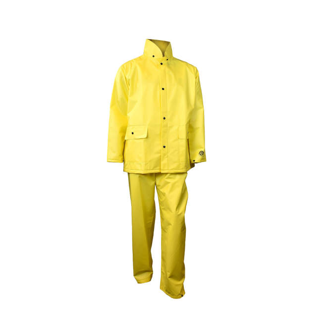 Radians DRI-RAD® 28 Durable Rainwear Rainsuit - Yellow - Size M