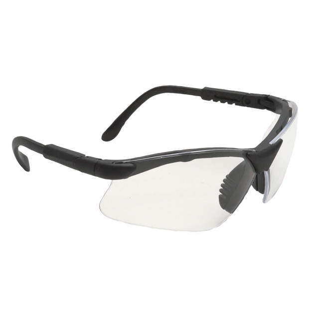 Radians Revelation™ Safety Eyewear - Black Frame - Clear Anti-Fog Lens