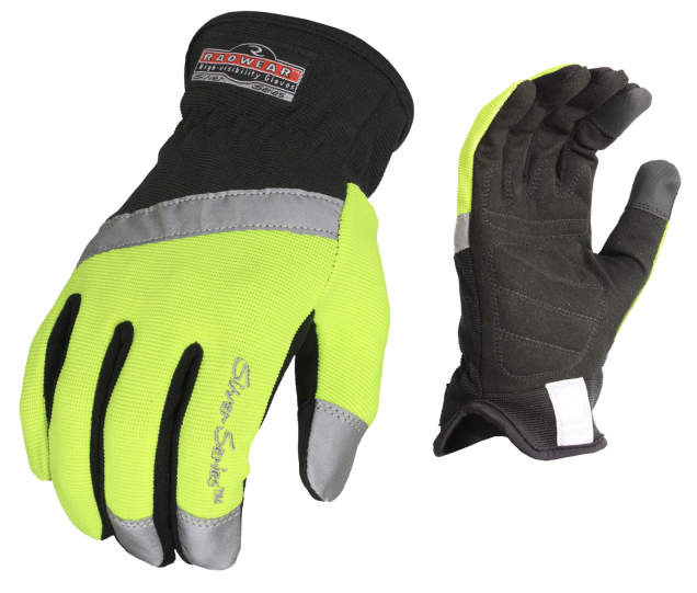 Radians RWG100 Radwear® Silver Series™ Synthetic High Visibility All Purpose Utility Glove - Size L
