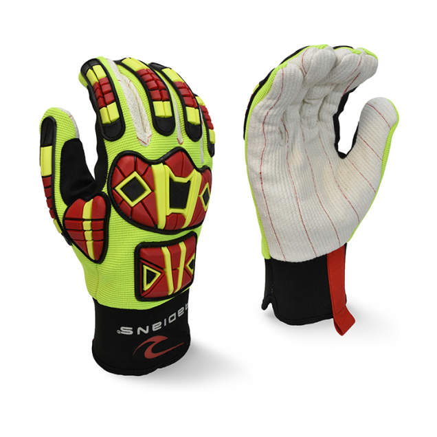 Radians RWG122 Cotton Corded Palm/Spandex back with TPR - Size 2X