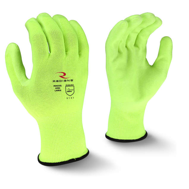 Radians RWG22 High Visibility Work Glove - Size S