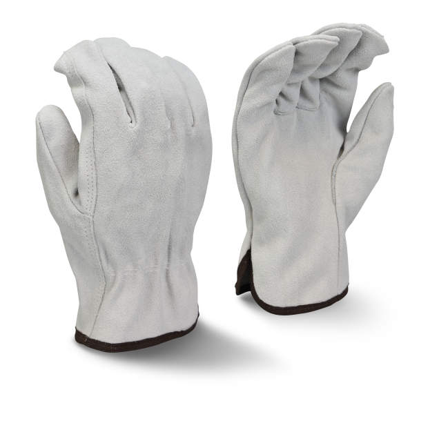 Radians RWG4010 Economy Gray Split Cowhide Leather Driver - Size 2X