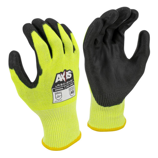 Radians RWG558 AXIS™ Cut Protection Level A7 PU Coated Glove - Size M