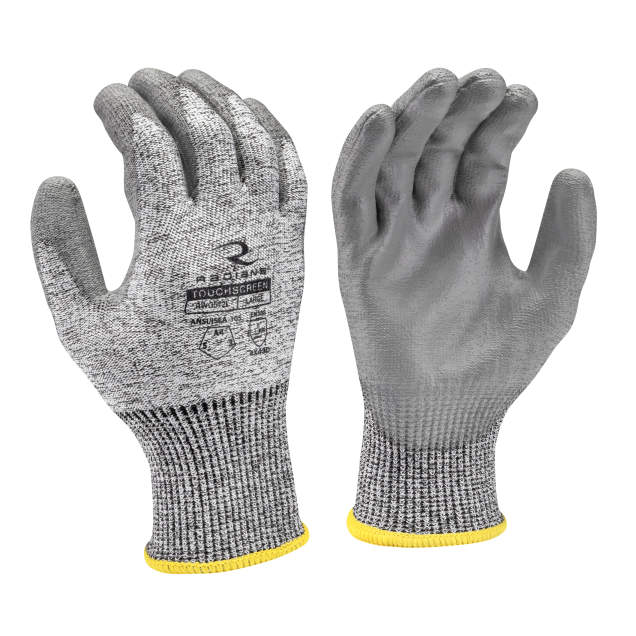 Radians RWG572 Cut Level A4 HPPE/Polyester, PU Coated Cut Protection Glove - Size M