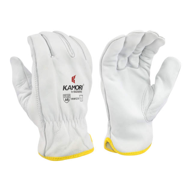 Radians RWG58 KAMORI® A6 White Grain Goatskin Driver - Size M