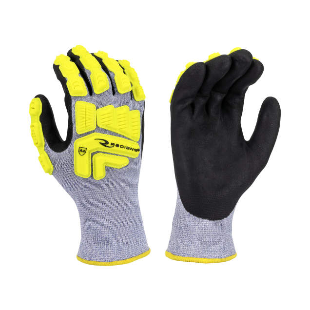 Radians RWG604 Cut Protection Level A4 Coated Cold Weather Glove - Size L