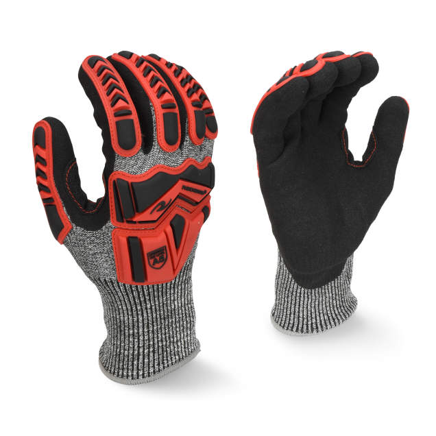 Radians RWG609 Cut Protection Level A5 Work Glove with Padded Palm - Size L