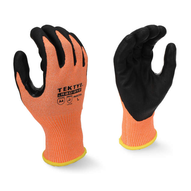 Radians RWG705 TEKTYE® A4 Reinforced Thumb Cut Protective Work Glove - Size S