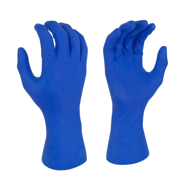 Radians RWG9114 14 Mil Latex Disposable Examination Glove - Size S
