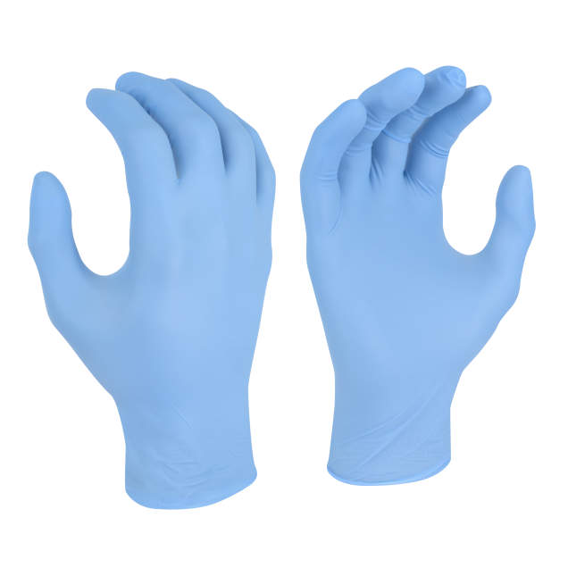 Radians RWG9405 5 Mil Nitrile Disposable Industrial Grade Glove - Size M