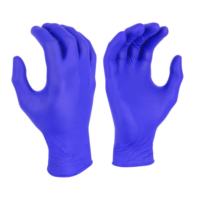Radians RWG9413 3 Mil Nitrile Disposable Examination Glove - Size XL