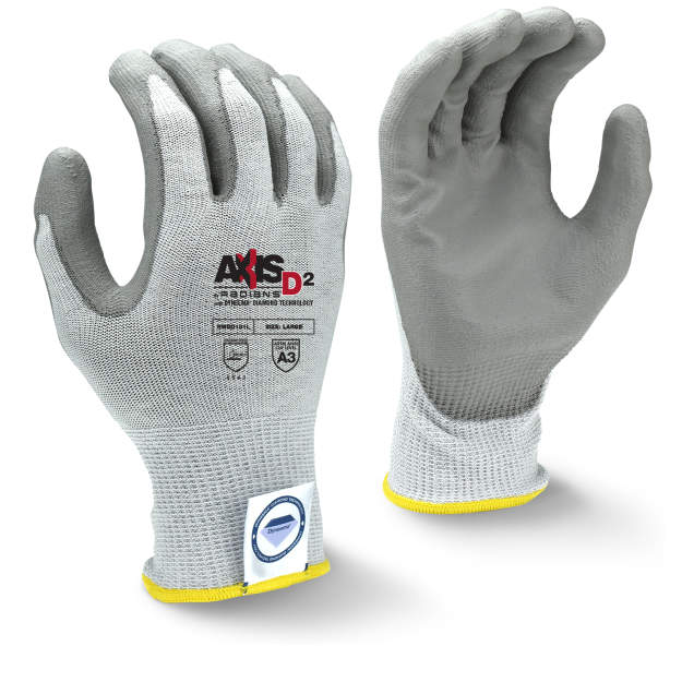 Radians RWGD101 AXIS D2™ Dyneema® Cut Protection Level A3 Glove - Size XL