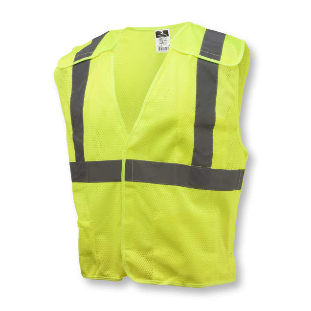 Radians SV4 Economy Type R Class 2 Breakaway Mesh Safety Vest - Green - Size M