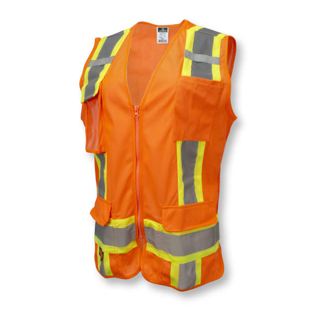 Radians SV6W Two Tone Surveyor Type R Class 2 Women's Safety Vest - Orange - Size S