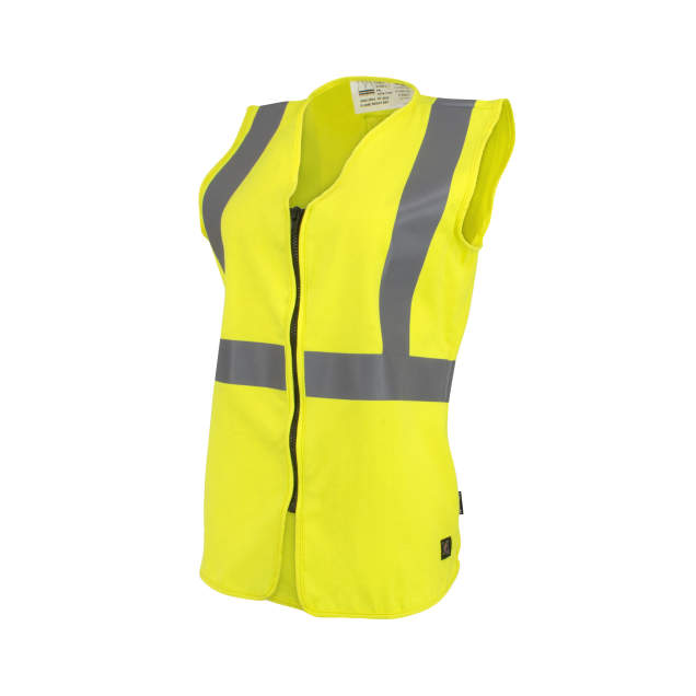 Radians SV99W Class 2 Womens FR Vest - Hi-Vis Green - Size L