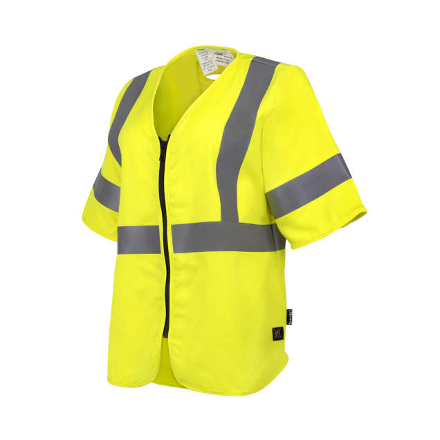 Radians SV99W Class 3 Womens FR Vest - Hi-Vis Green - Size 2X