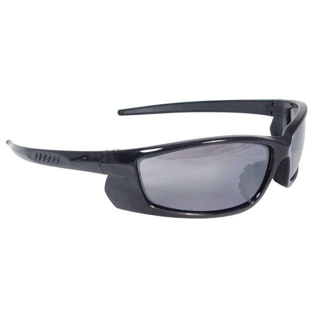 Radians Voltage™ Safety Eyewear - Black Frame - Smoke Lens